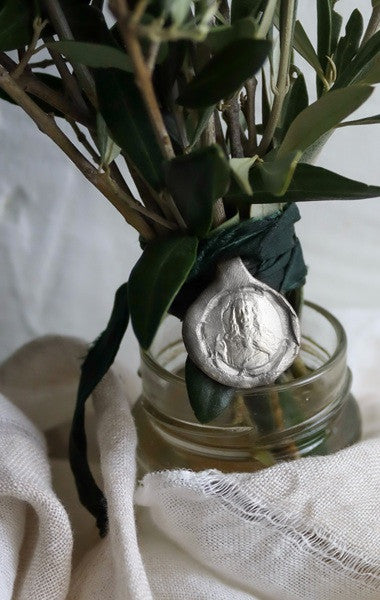 Sagrado Corazón Ramo - Plata