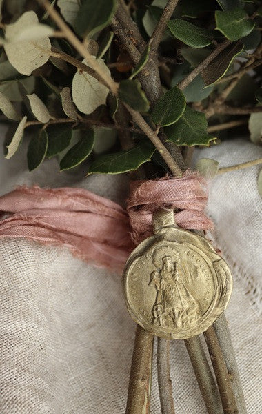 Our Lady of Peace Branch - Gold plated brass