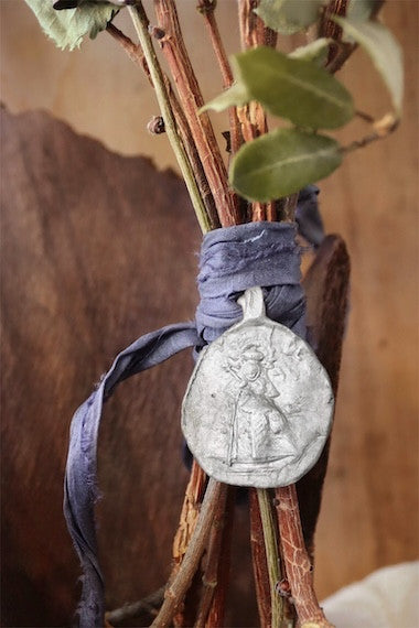 Virgen de Guadalupe Ramo - Plata