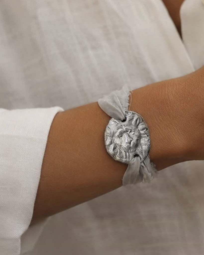 León Pulsera - Plata