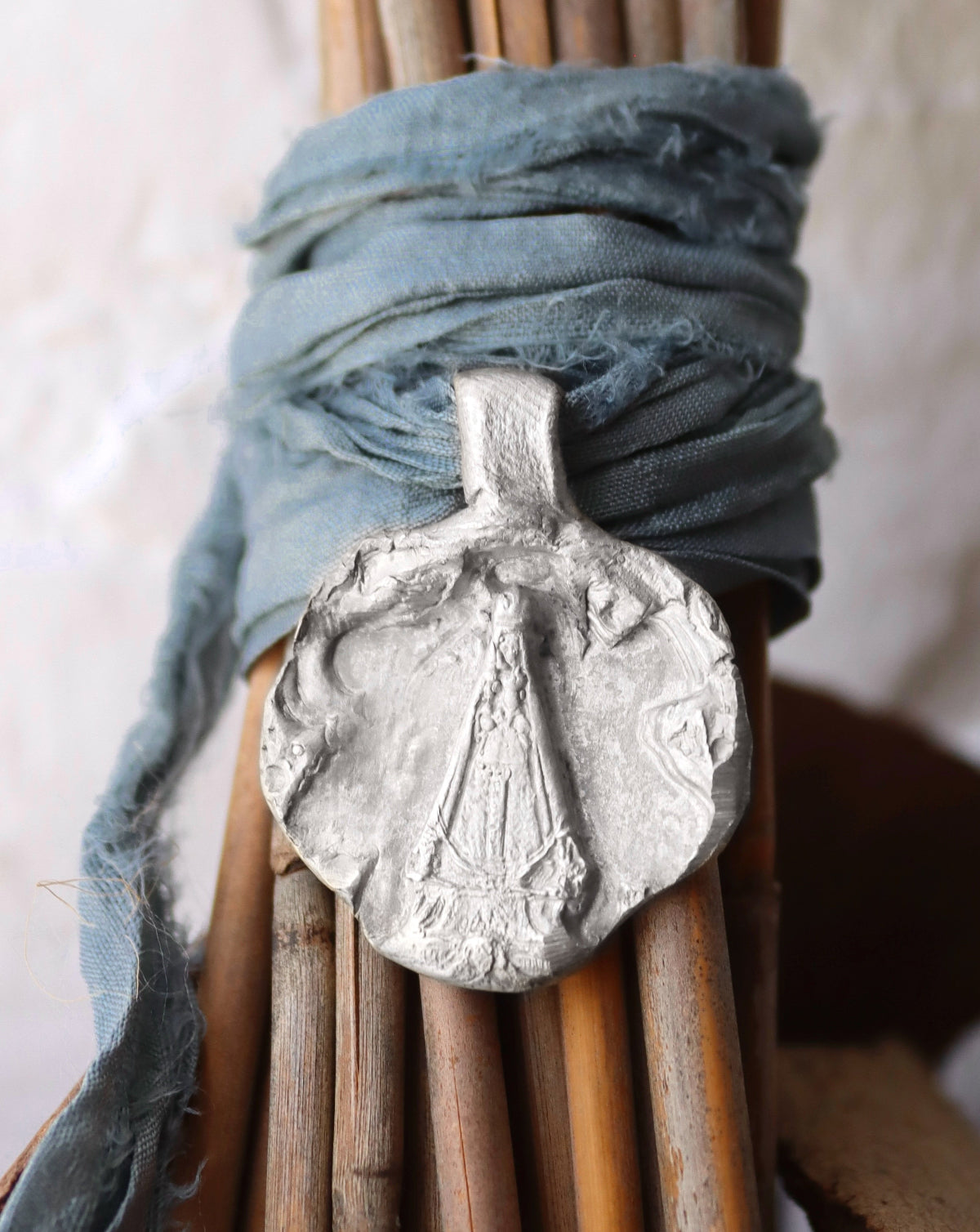Virgen de Begoña Ramo - Plata