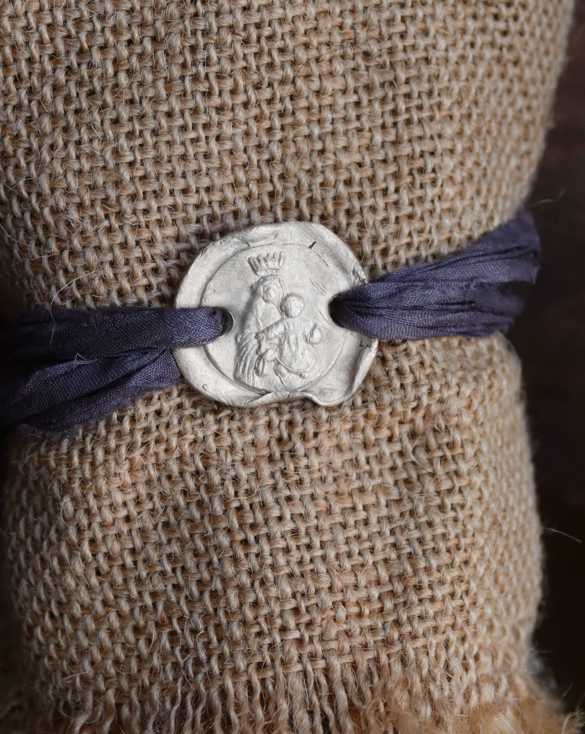 Virgen de la Alegría Pulsera - Plata