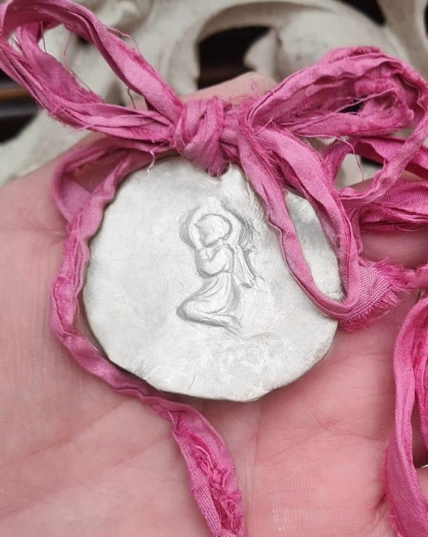 Angelito de la Guarda Carrito - Plata