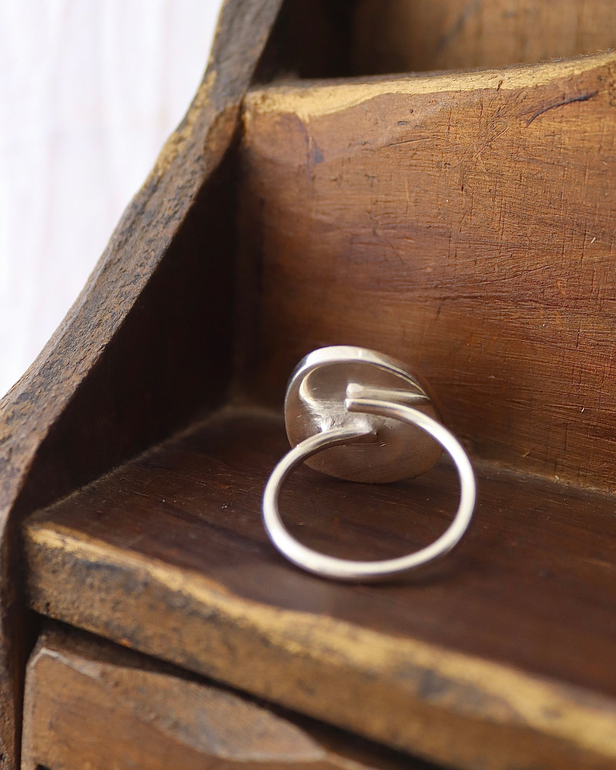 Anillo Turmalina bicolor