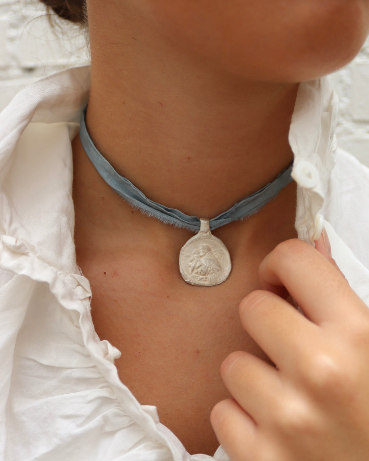St. Anthony Pendant - Silver