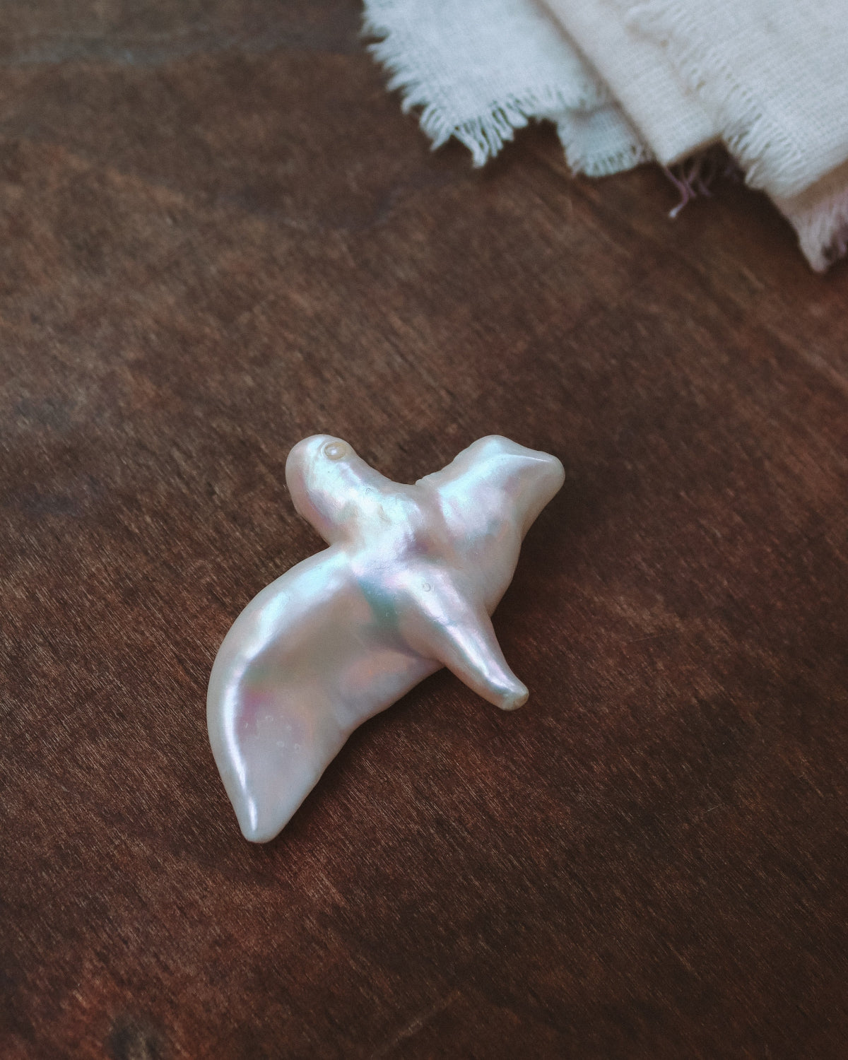 Broche Perla Pajaritos