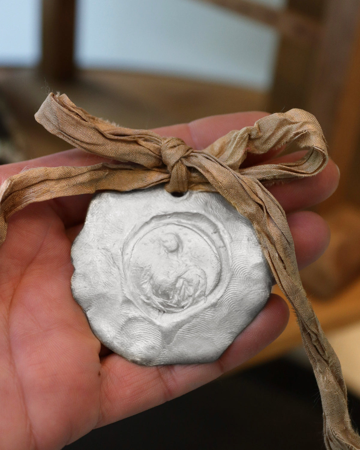 Inmaculada Concepción Carrito - Plata