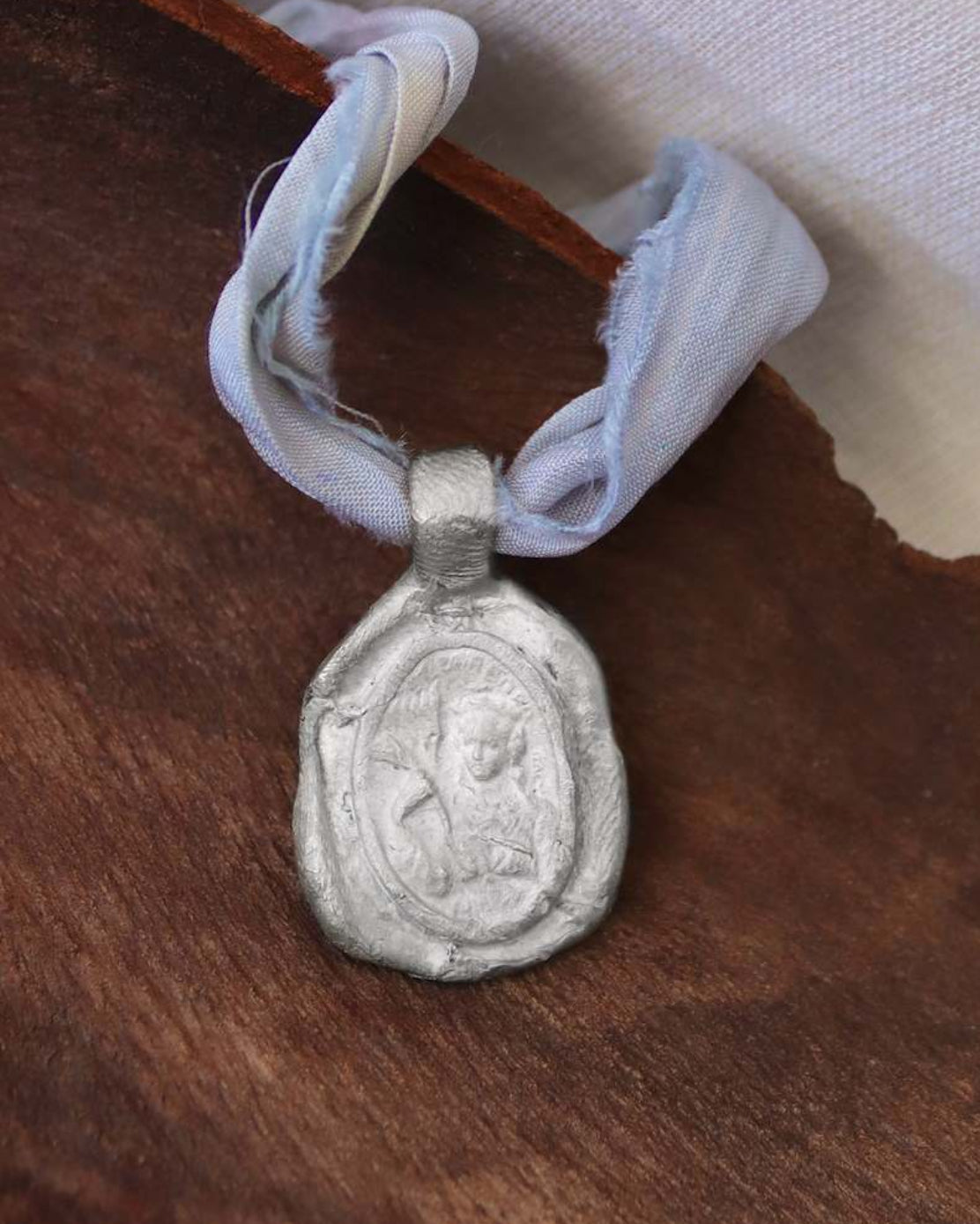 Santa Bárbara Colgante - Plata