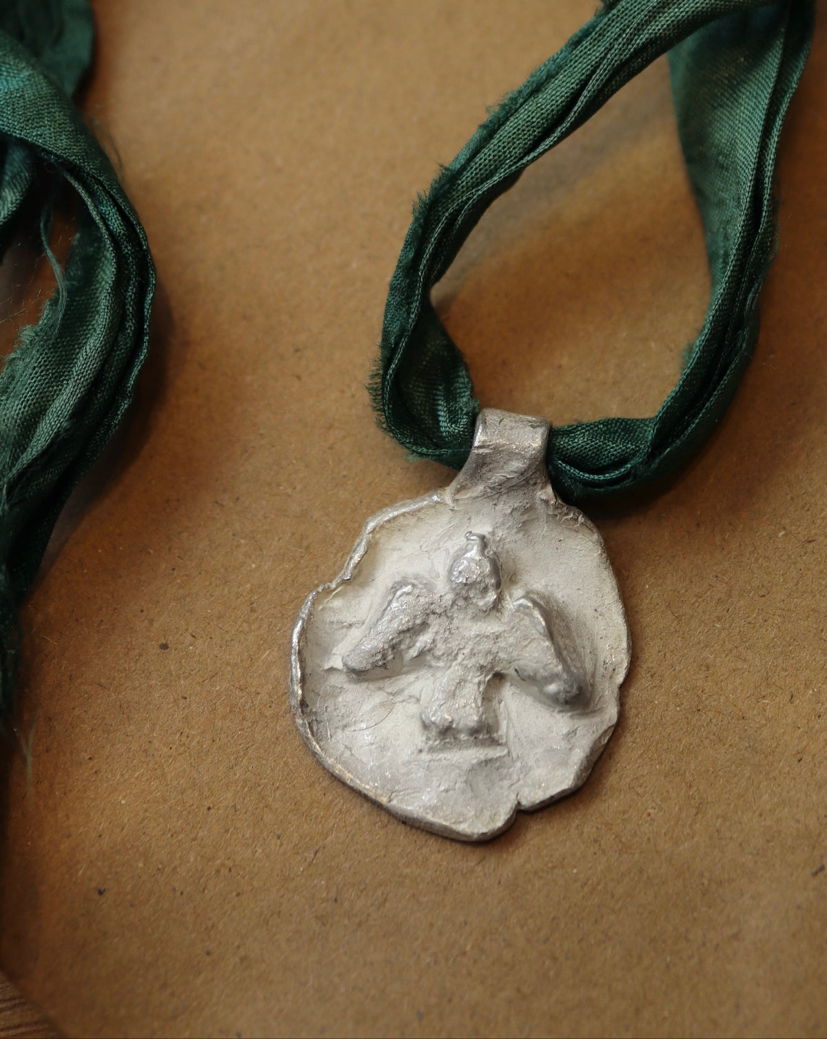 Holy Spirit Pendant - Silver