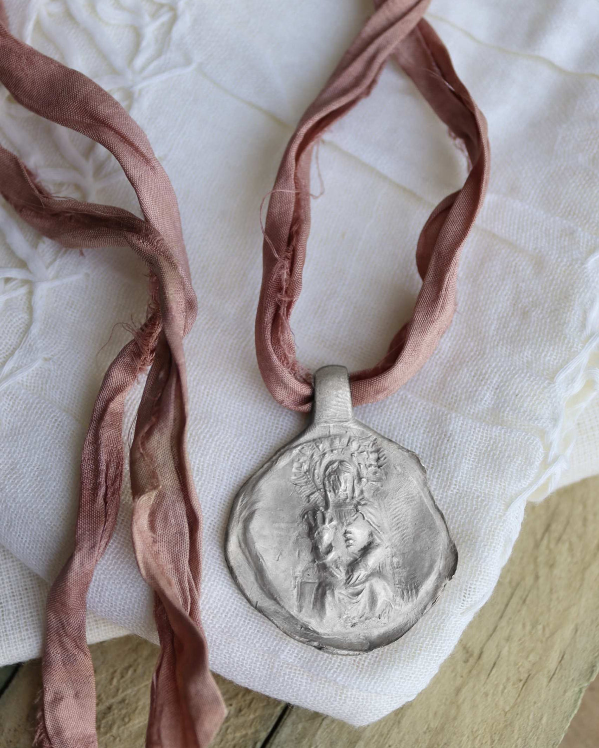 Virgen de Sansueña Colgante - Plata