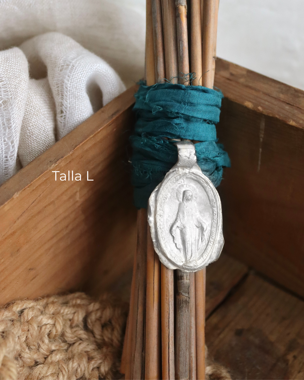 Virgen Milagrosa Ramo - Plata