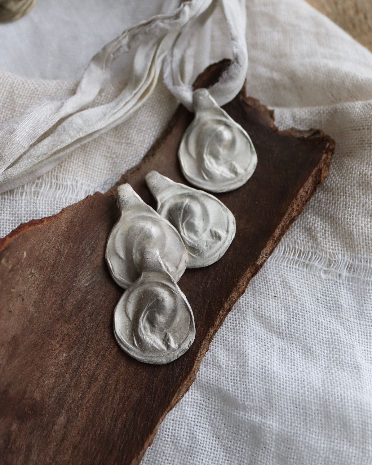 Virgin Child Pendant - Silver