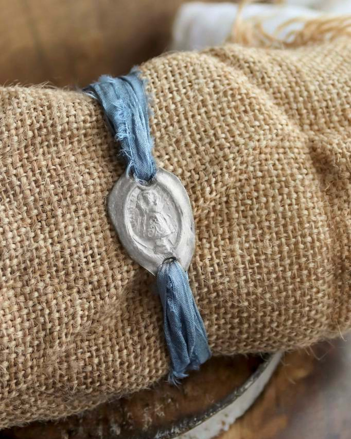 Niño de Praga Pulsera - Plata