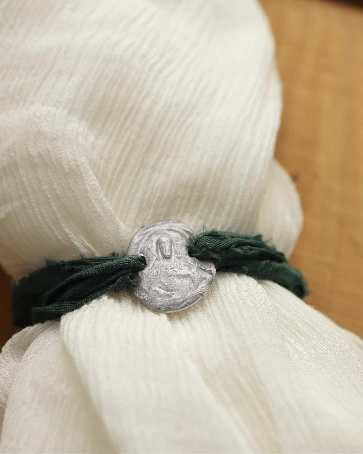 Sagrado Corazón Pulsera - Plata