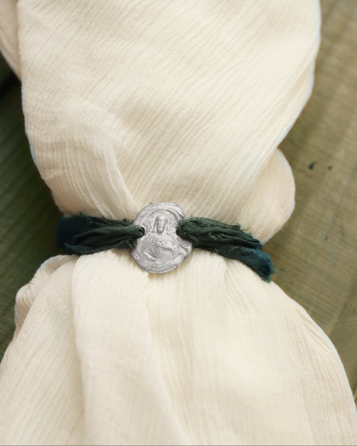 Sagrado Corazón Pulsera - Plata