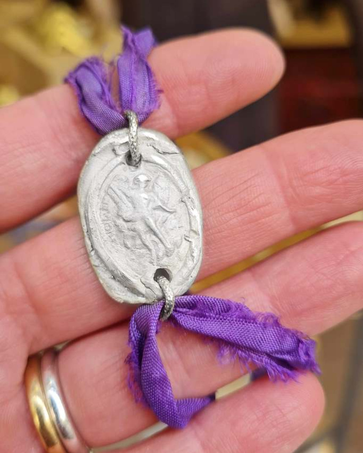 San Miguel Pulsera - Plata