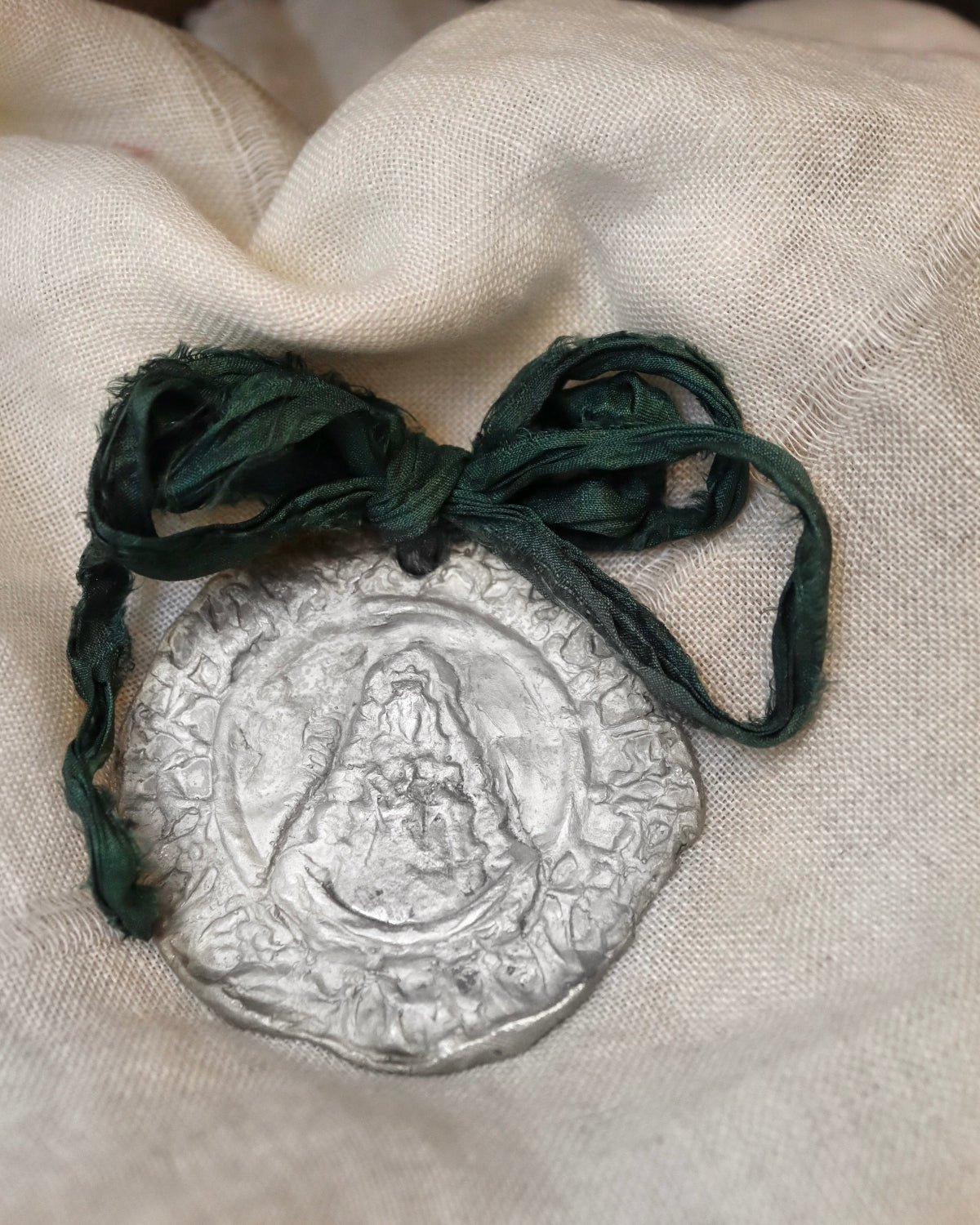 Virgen del Rocío Cuna - Plata