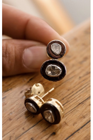 Pendientes Tartufo Doble...