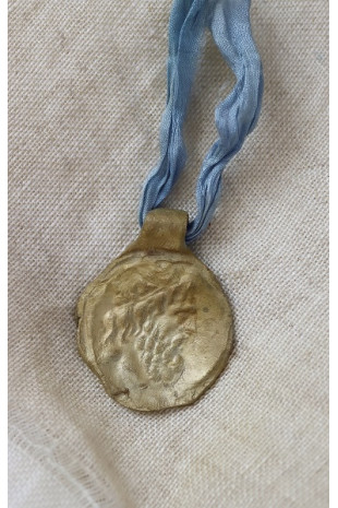 Moneda Griega Colgante