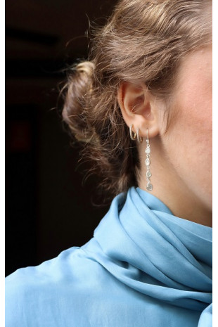 Pendientes Diamantes Cascada