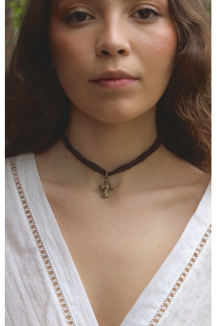 Cruz Barroca Colgante