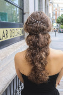 Casquete articulado en plata. Hecho artesanalmente en España por Sandra Bellew.