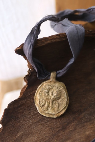 Virgen de Salceda Colgante