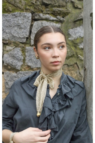 Malla tejida con hilo - Collar