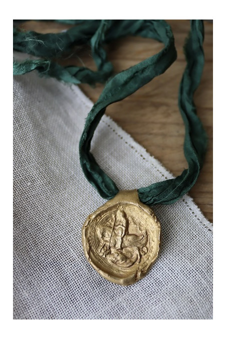 Medalla colgante latón tamaño M