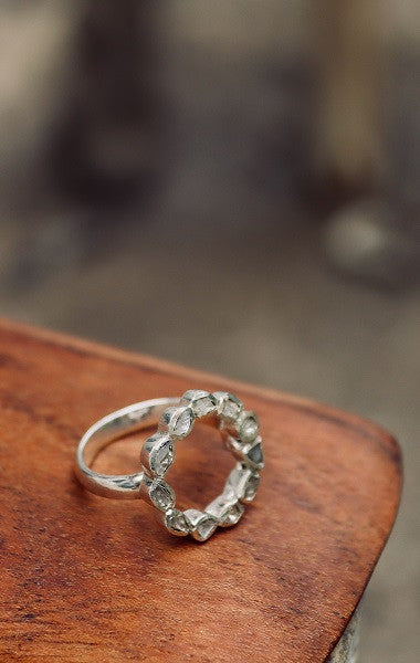 Anillo Disco Pequeño -Edición limitada - Plata