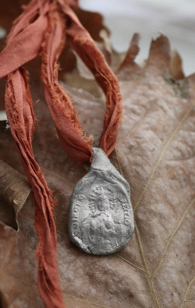 Virgen de Azcoitia Colgante - Plata