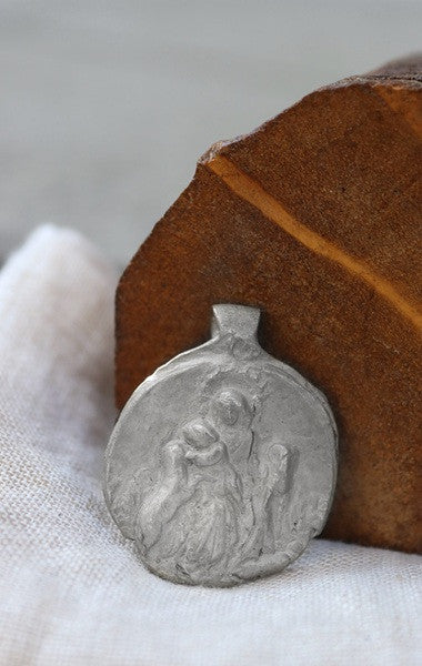 Divina Pastora Colgante - Plata