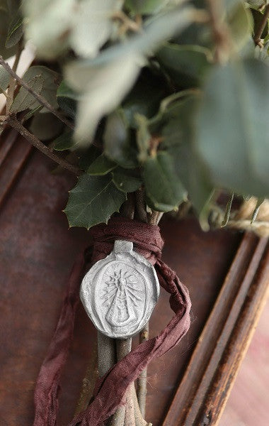 Virgen de Luján Ramo - Plata