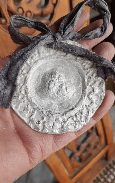 Virgen de Schoenstatt Cuna - Plata