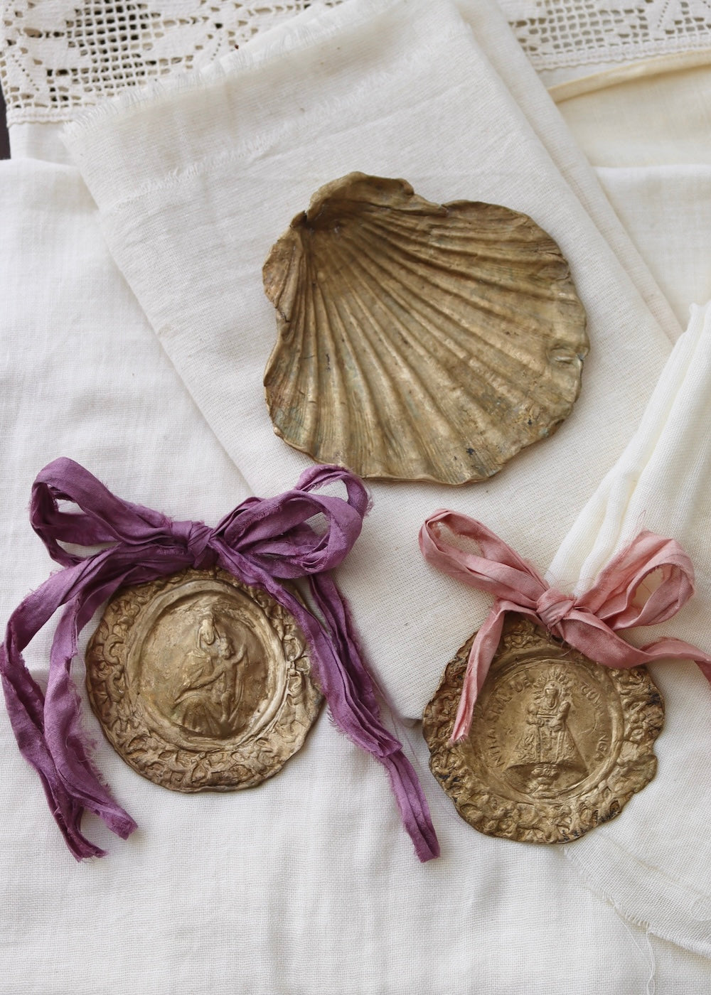 Medallas únicas hechas a mano.