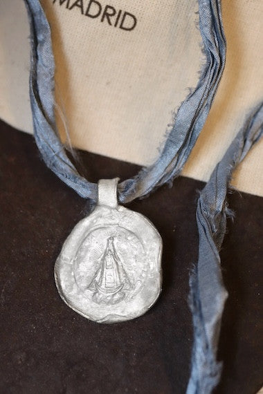 Virgen del Juncal Colgante - Plata