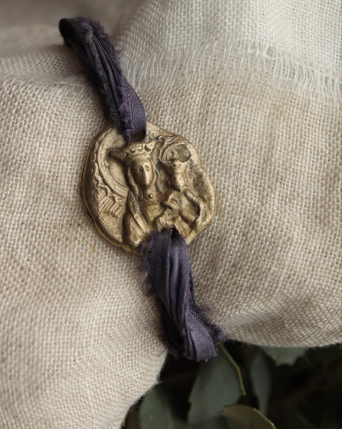 Virgen de la Almudena Pulsera - Latón