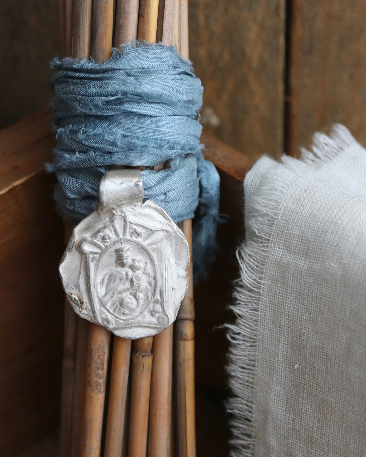 Virgen del Carmen Ramo - Plata