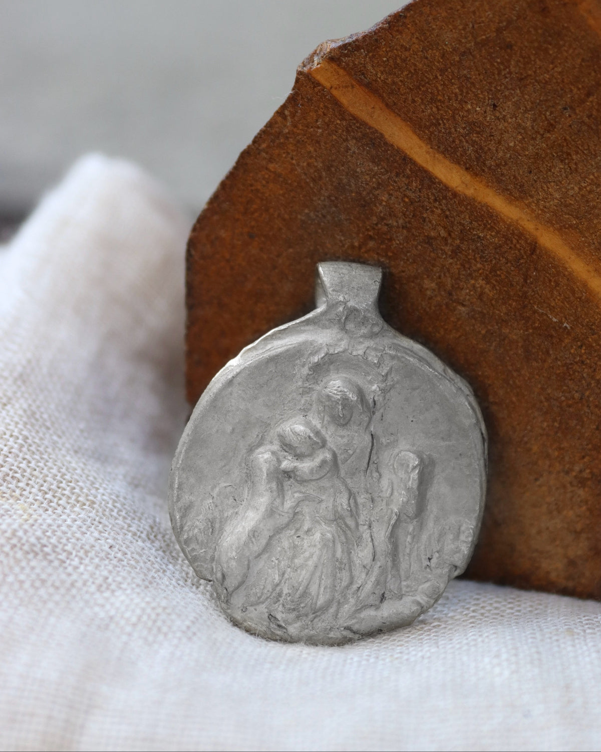 Divina Pastora Colgante - Plata