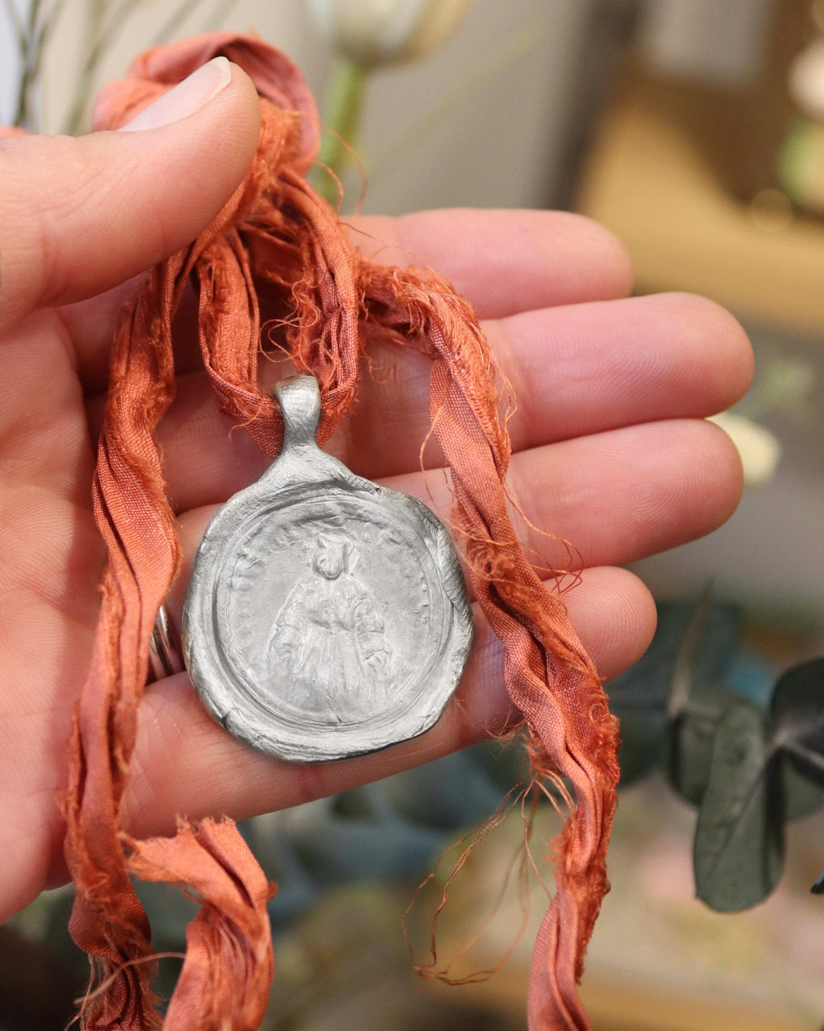 Virgen de las Victorias Colgante - Plata