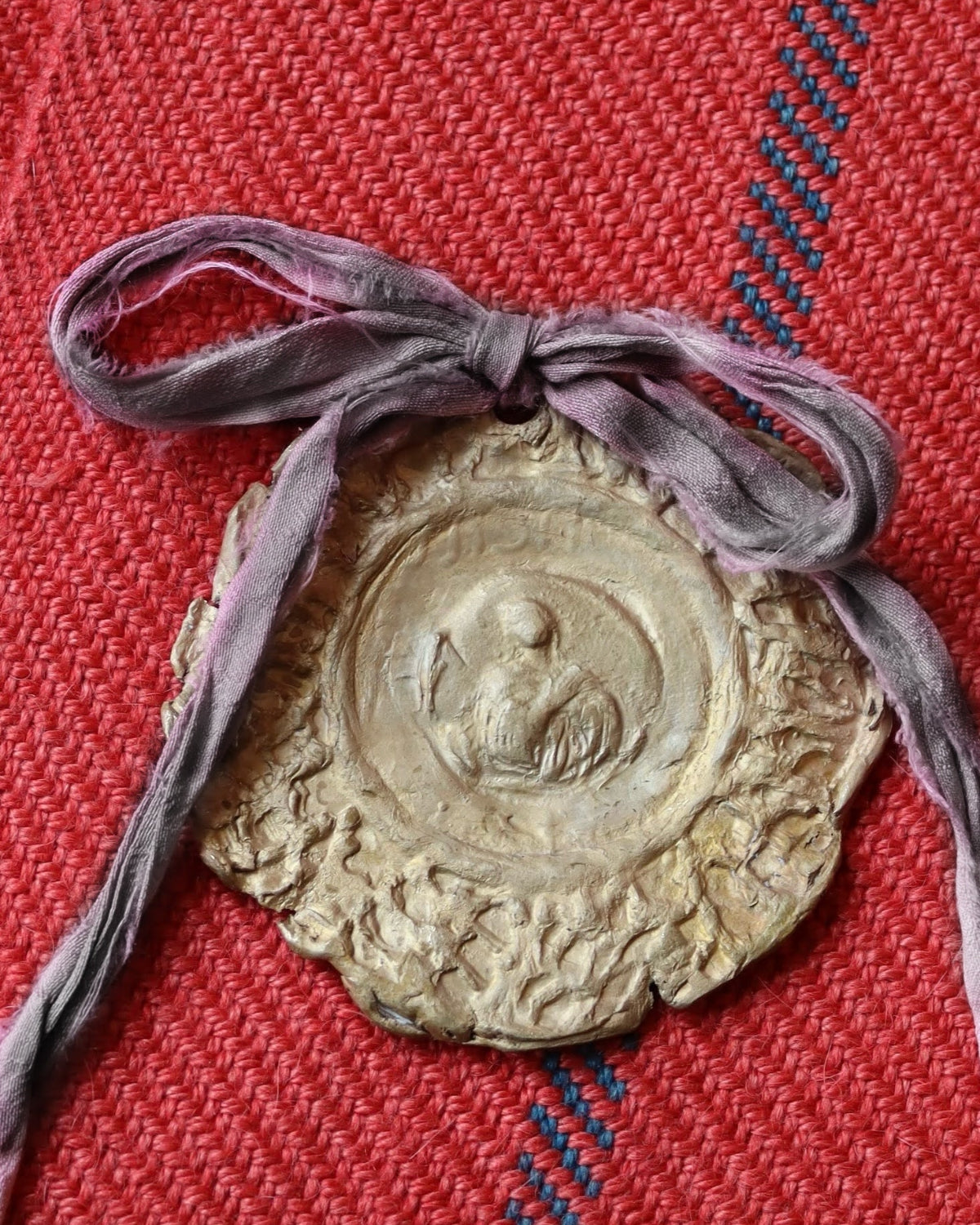 Medalla cuna latón T XL