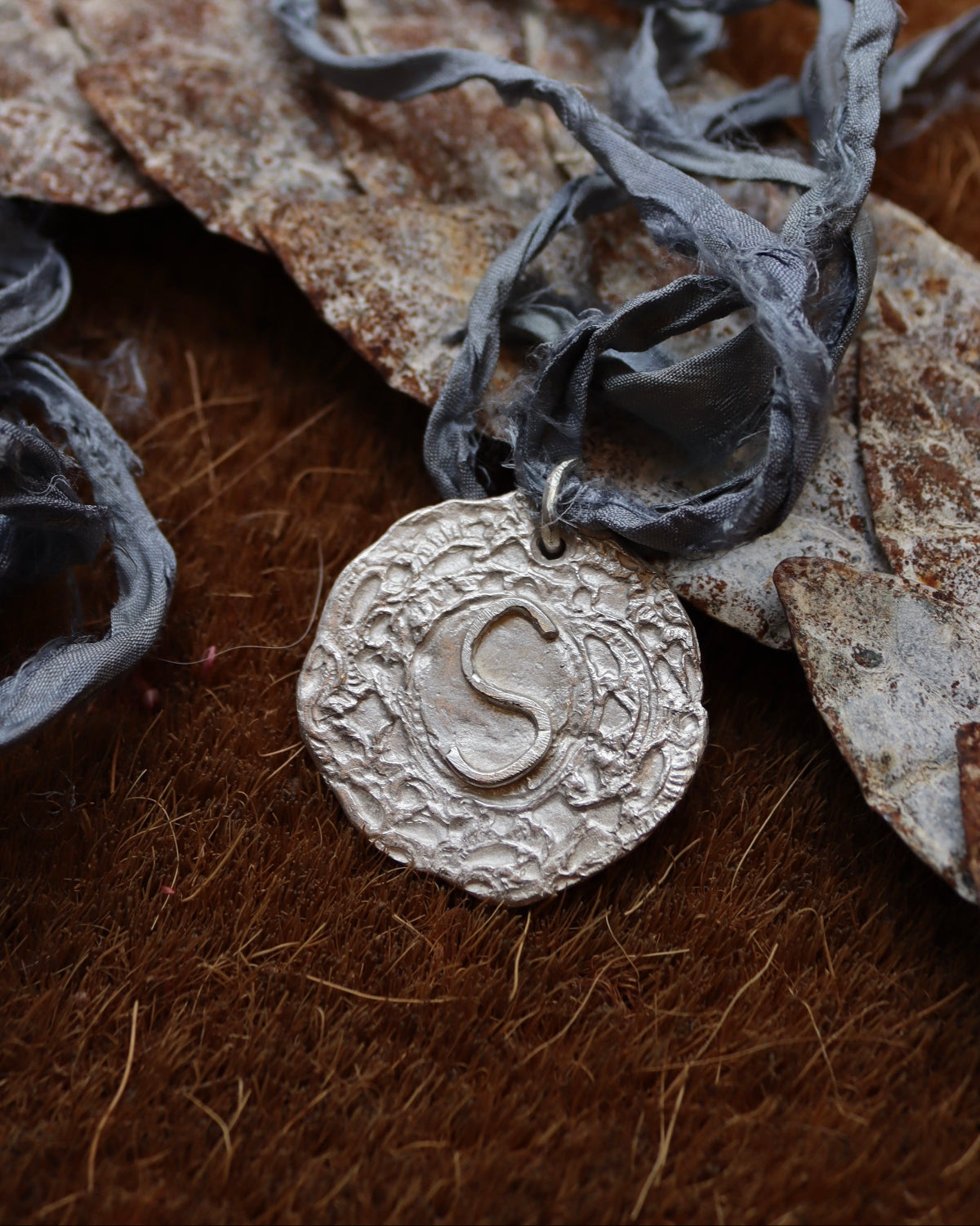 Medal with a Medium Initial - Silver