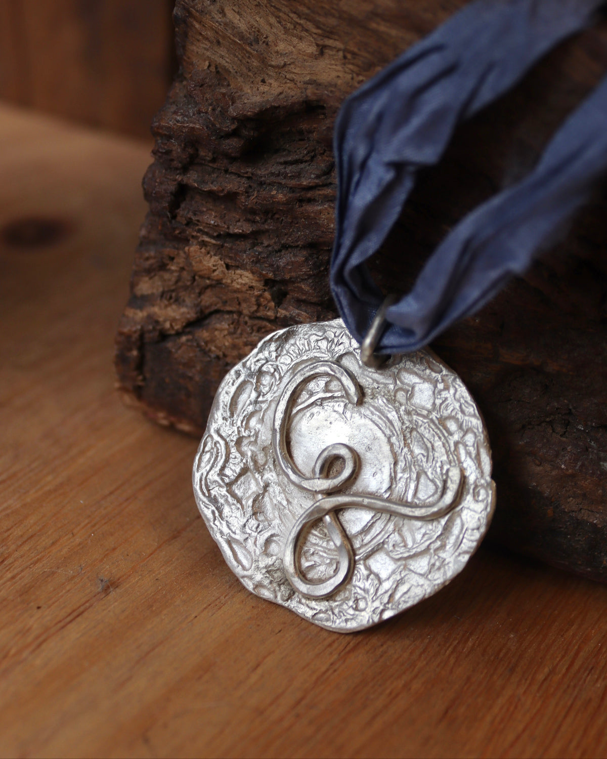 Medal with a Medium Initial - Silver