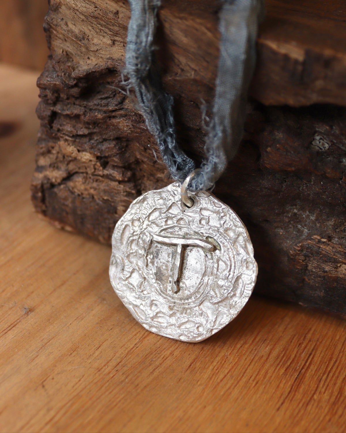 Medal with a Medium Initial - Silver