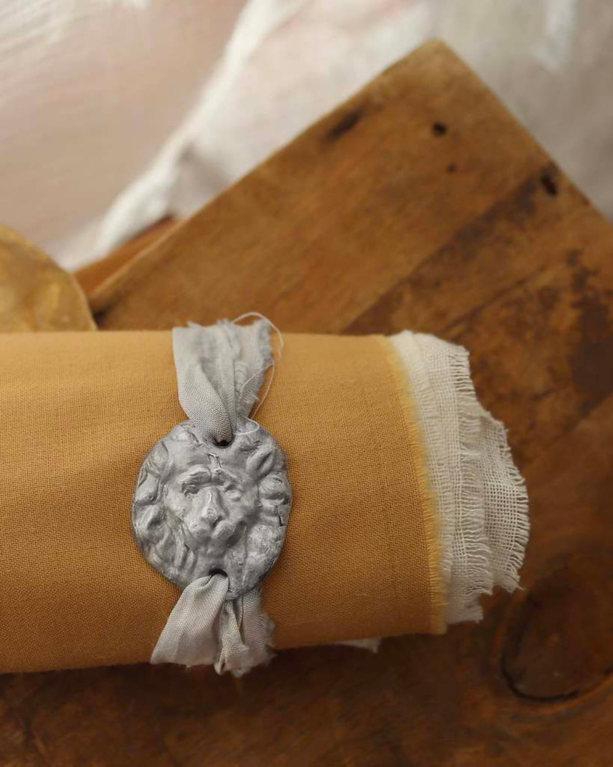 León Pulsera - Plata