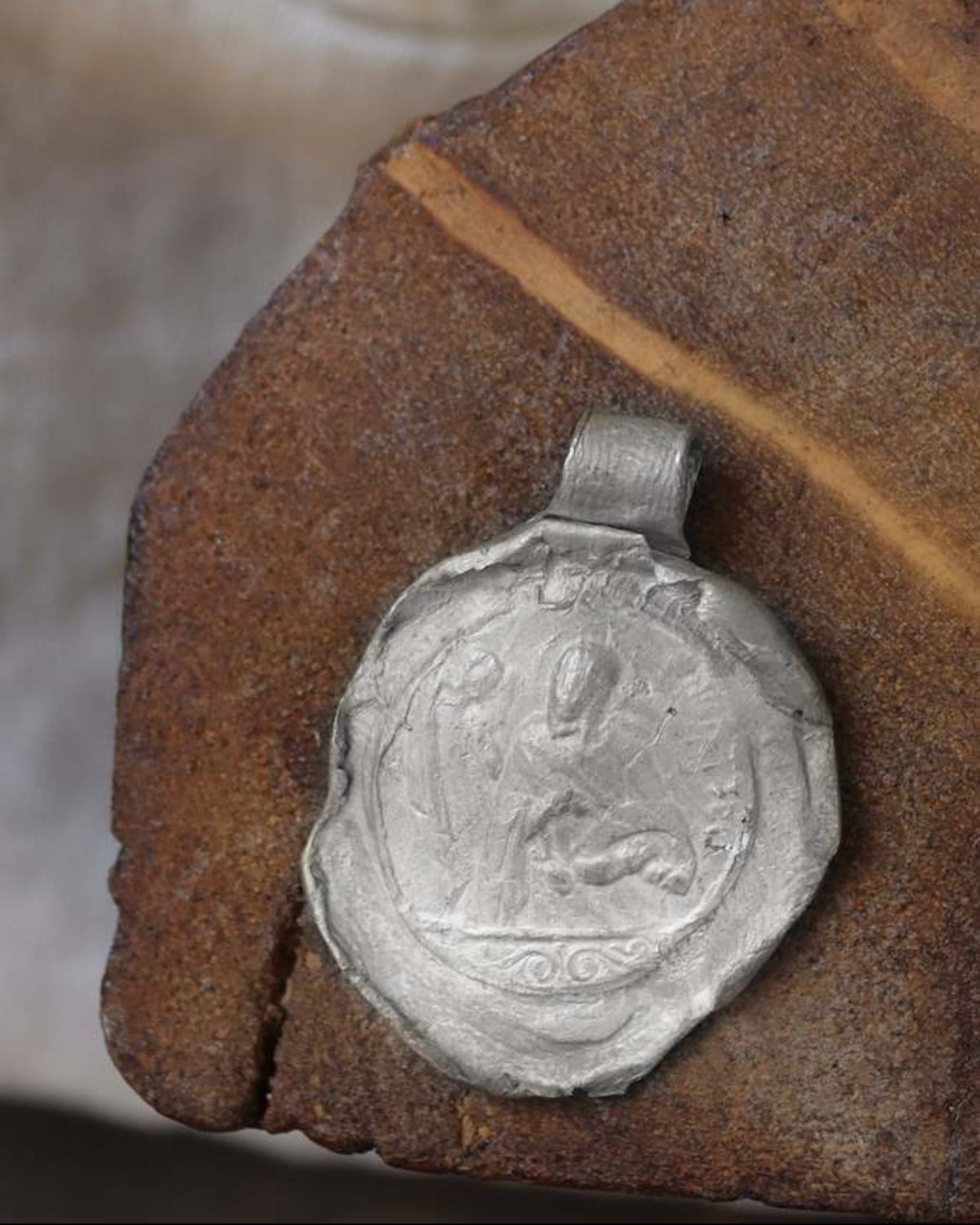 San Mateo Colgante - Plata