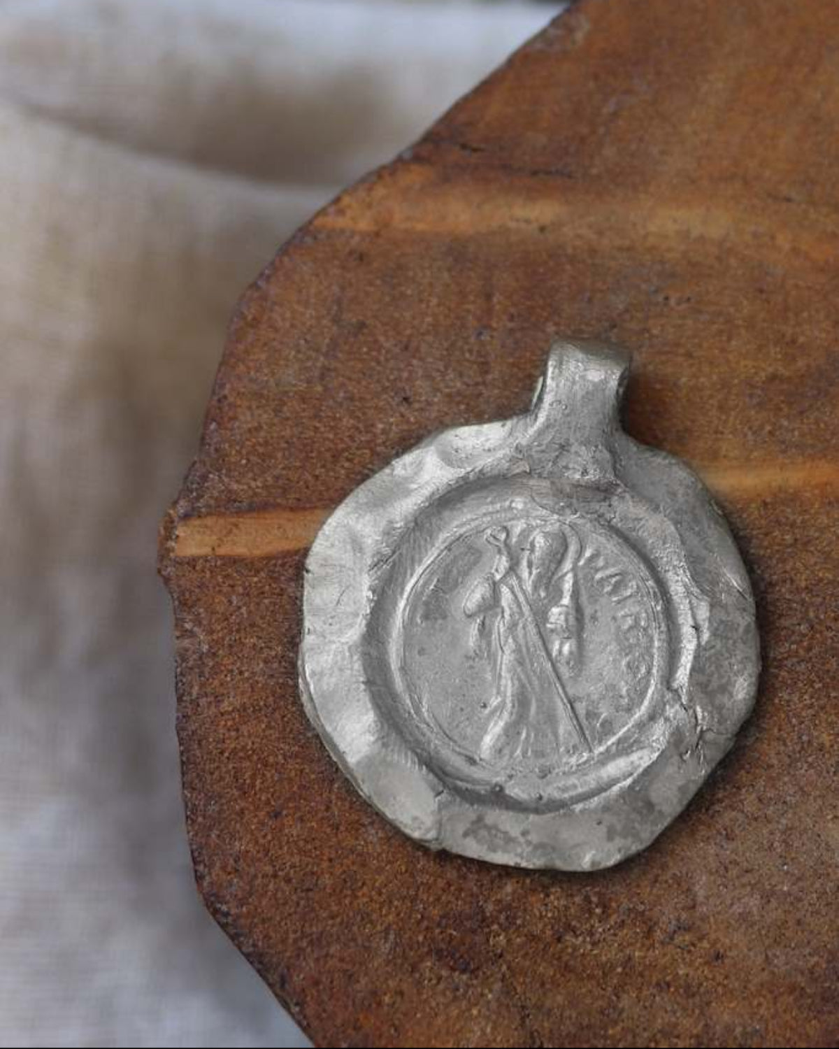 San Patricio Colgante - Plata
