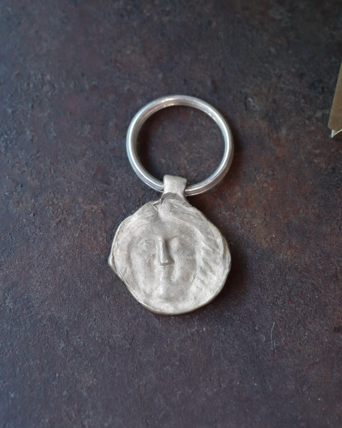 Moneda Medusa Llavero - Plata