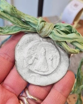 Virgen del Pilar Carrito - Plata