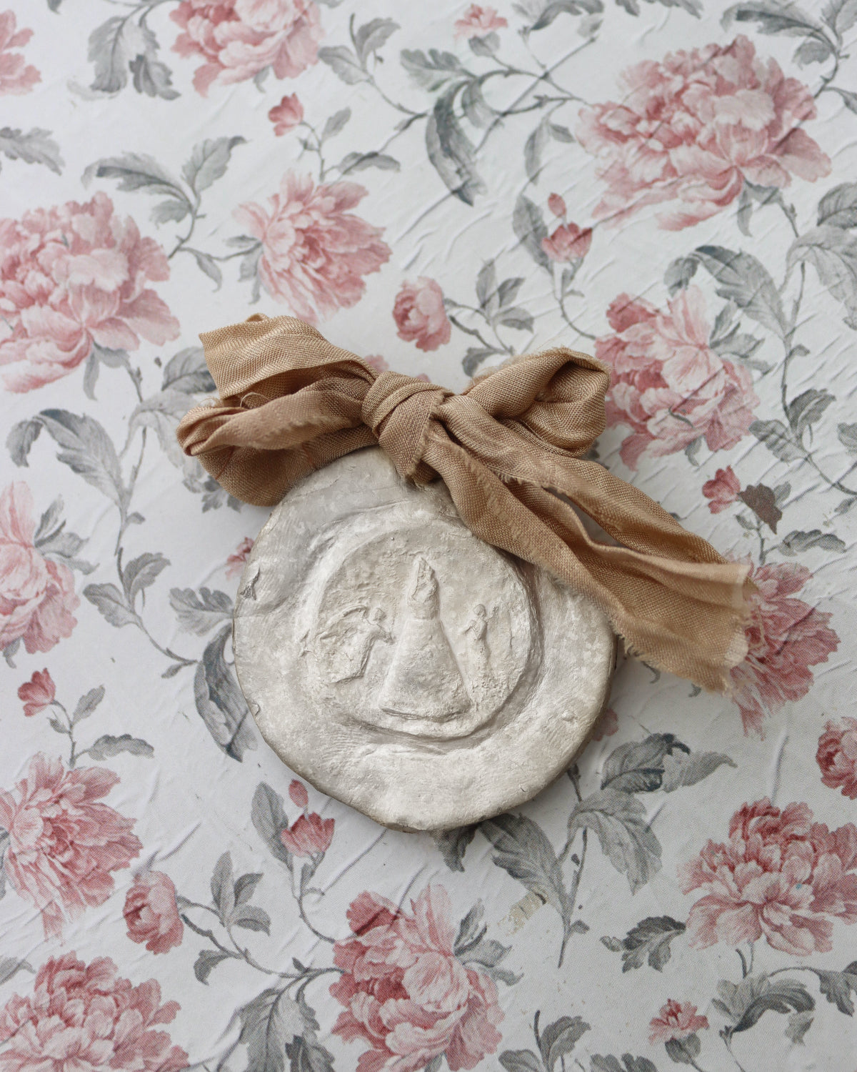 Virgen del Pilar Carrito - Plata